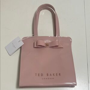 Ted Baker Blush Pink Bow Tote